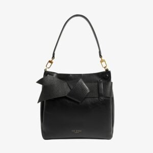 SSANSA Knot Bow Mini Top Handle Bag