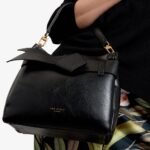 SSONIA Knot Bow Shoulder Bag