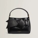 SSANSA Knot Bow Mini Top Handle Bag