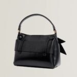SSANSA Knot Bow Mini Top Handle Bag