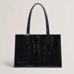 WELONA Croc Effect Elongated Icon Bag