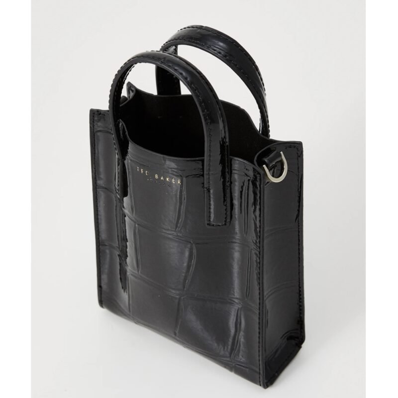 VIIENNA Croc Effect Mini Icon Bag