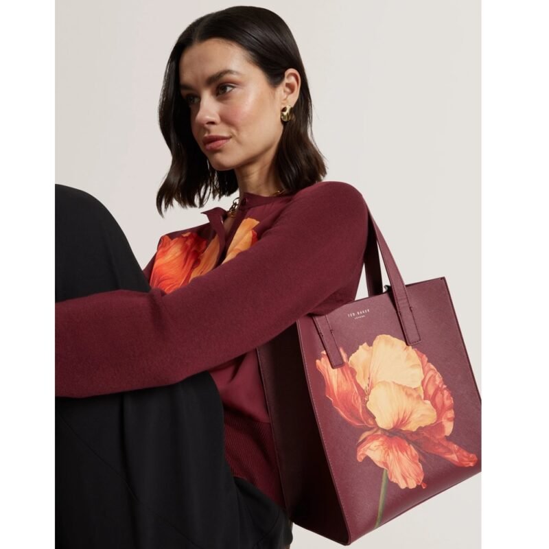 SHIMINA Printed Flower Small Icon Bag