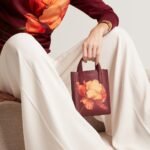 SHILEE Printed Flower Mini Icon Bag