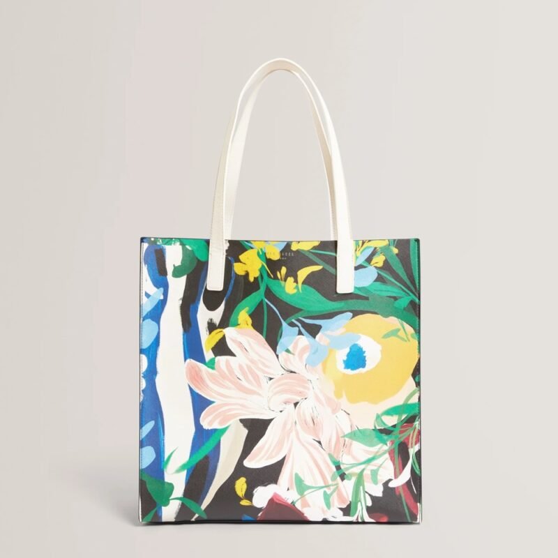 BOUANI Floral Bouquet Printed Large Icon Bag