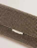 KRISTN Crystal Long Fold Over Crossbody Bag