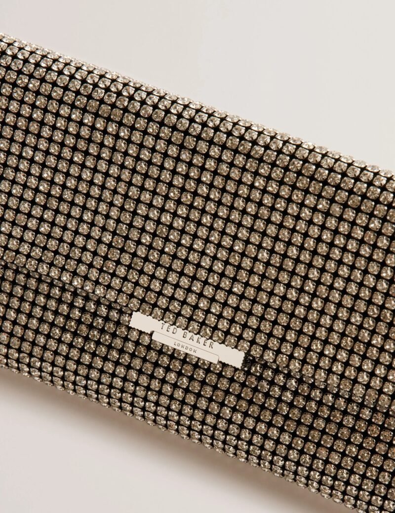 KRISTN Crystal Long Fold Over Crossbody Bag