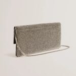 KRISTN Crystal Long Fold Over Crossbody Bag