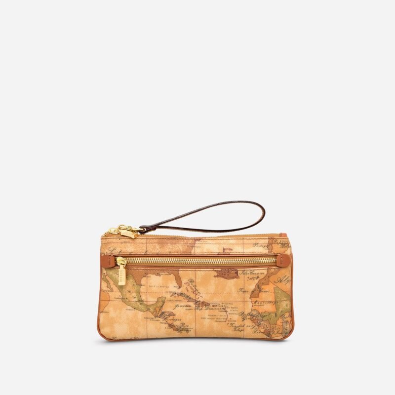 Geo Classic Large wristlet pouch