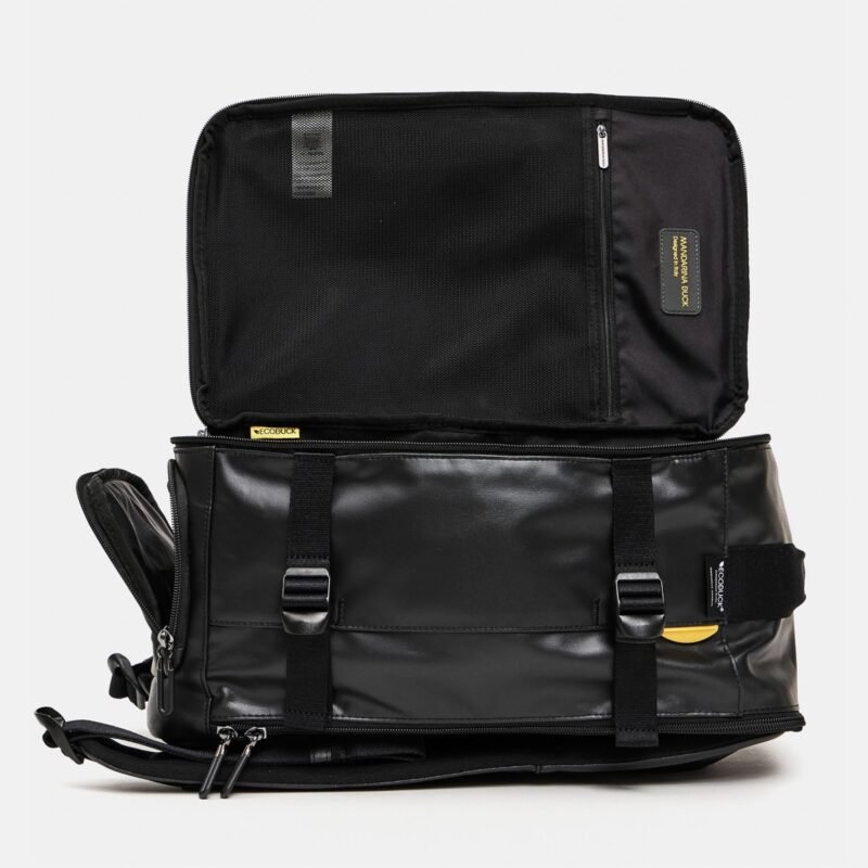 ECO COATED Travel backpack with double compartment