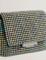 GLITERS Crystal Mini Crossbody Bag