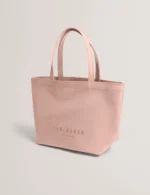 NIKICON Small Knot Bow Vinyl Icon Tote Bag