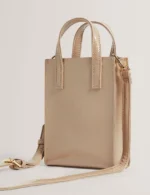 CRINKLL Mini Crinkle Patent Icon Tote Bag