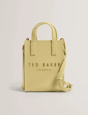 CRINKLL Mini Crinkle Patent Icon Tote Bag