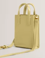 CRINKLL Mini Crinkle Patent Icon Tote Bag