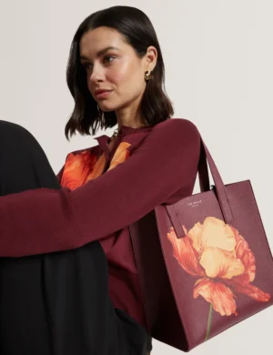 SHIMINA Printed Flower Small Icon Bag
