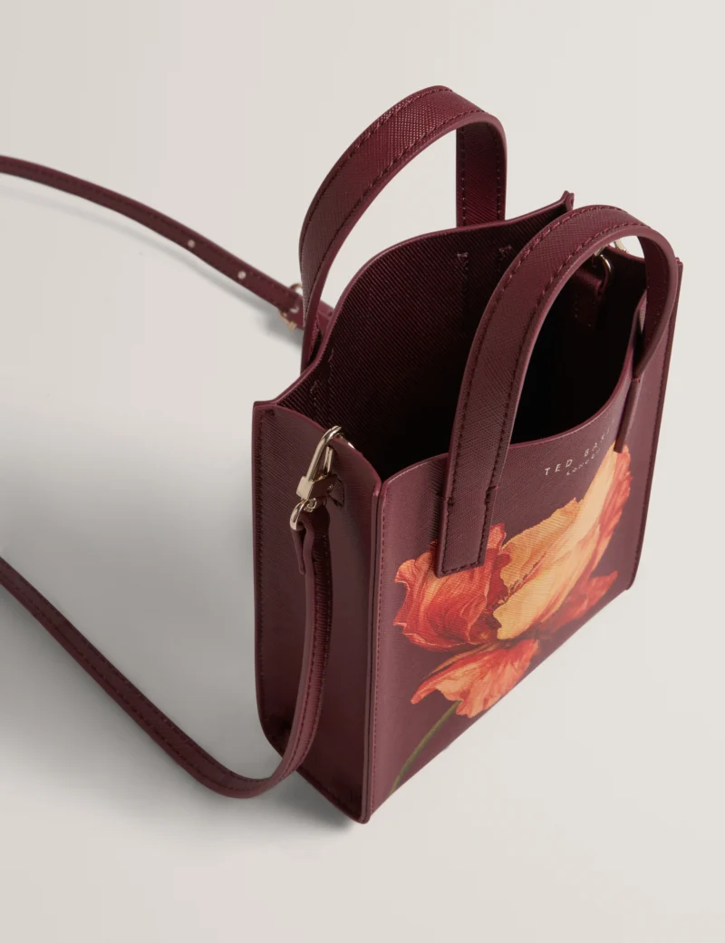 SHILEE Printed Flower Mini Icon Bag