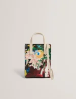 BOUNINA Floral Bouquet Printed Mini Icon Bag