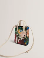 BOUNINA Floral Bouquet Printed Mini Icon Bag