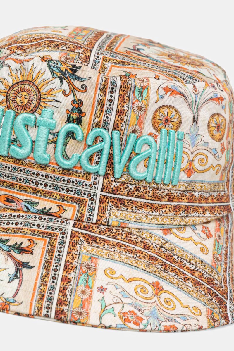 Bucket hat cotton oriental pattern