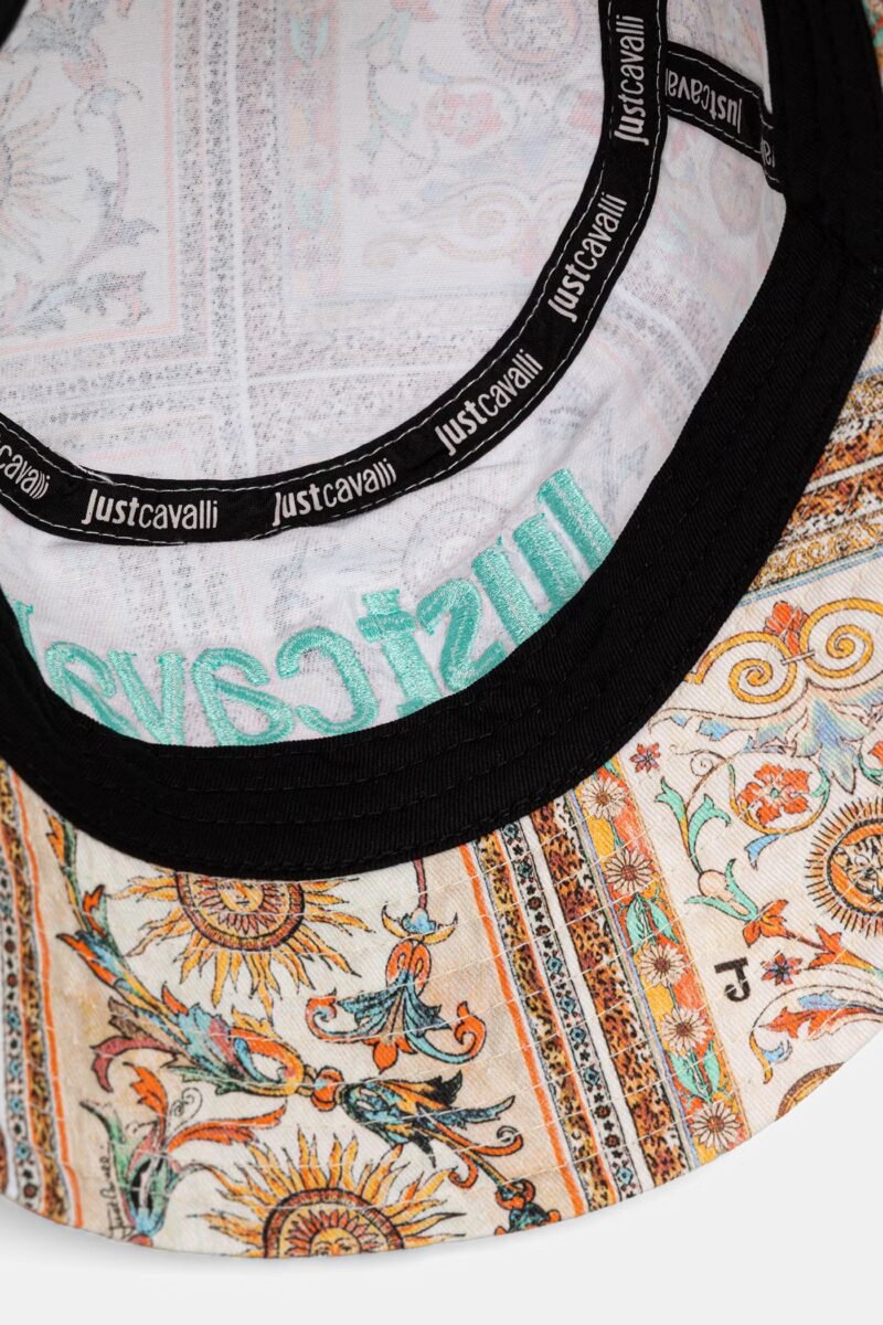 Bucket hat cotton oriental pattern