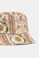 Bucket hat cotton oriental pattern
