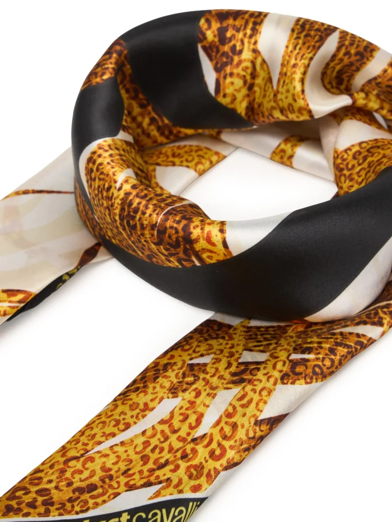 Silk foulard print