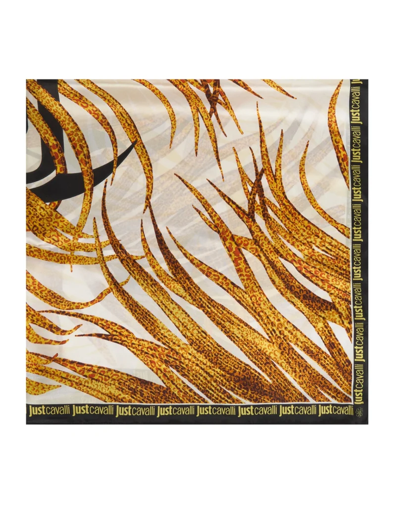 Silk foulard print