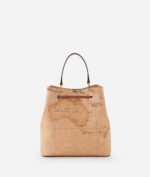 Geo Classic bucket bag with drawstring