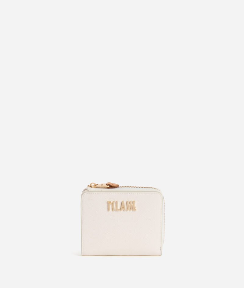 Bloom City small zipfold wallet