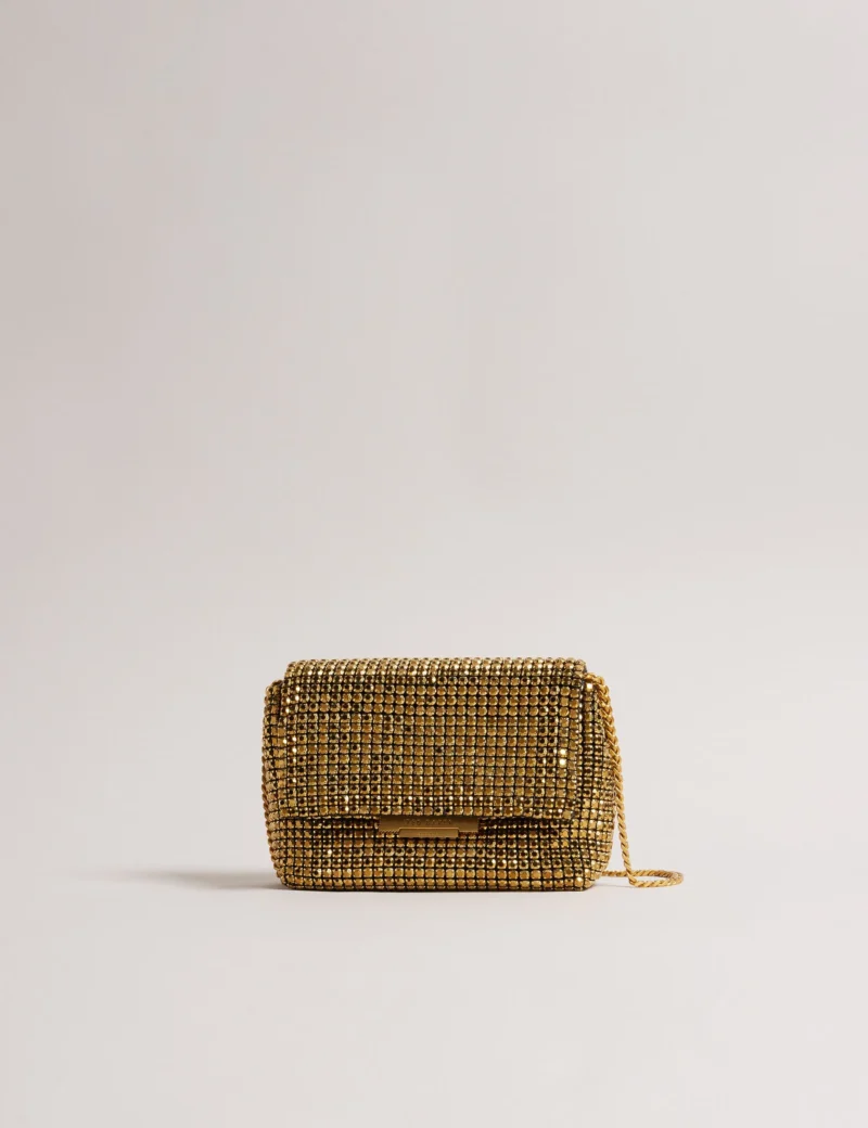 GLITERS Crystal Mini Crossbody Bag
