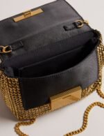GLITERS Crystal Mini Crossbody Bag