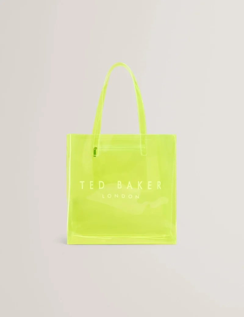 SHEICON Transparent Large Icon Bag