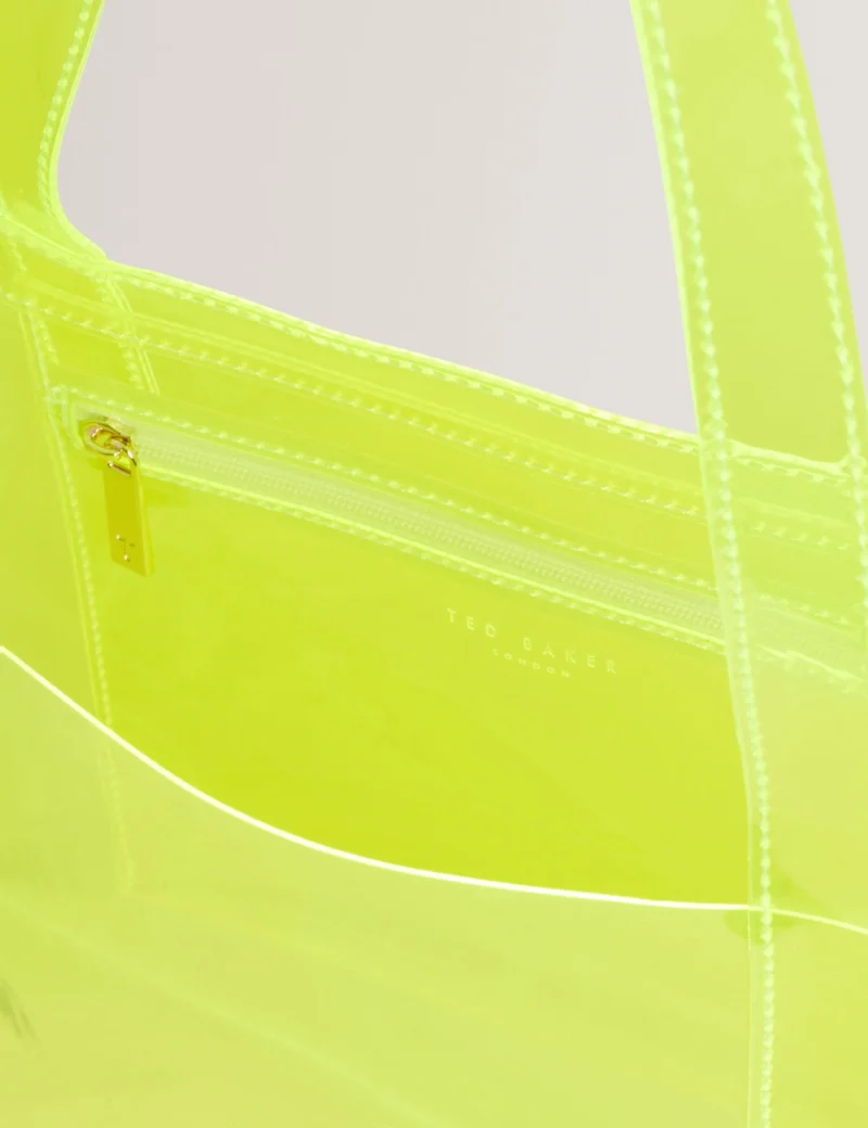 SHEICON Transparent Large Icon Bag
