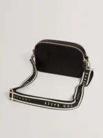 LUCEELE Webbing Leather Crossbody Bag