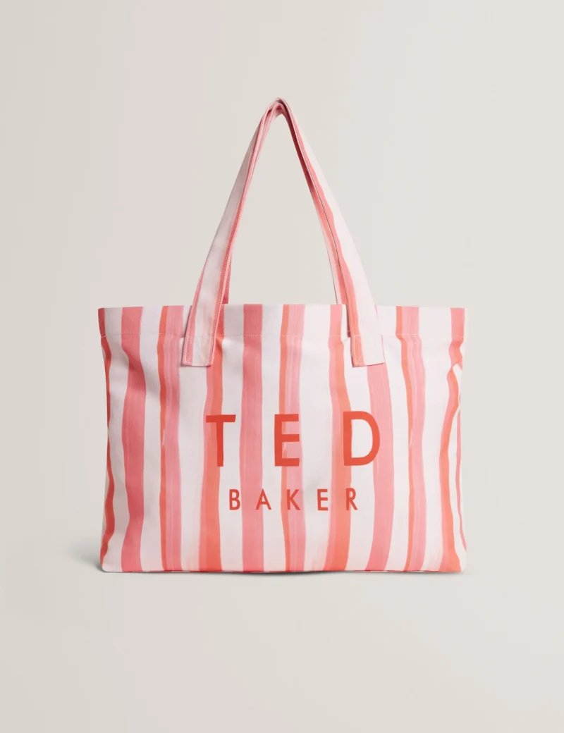 OCTAVY Printed Beach Tote Bag and Flip Flops