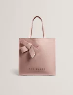 NICONNA Bow Detail Large Icon Bag