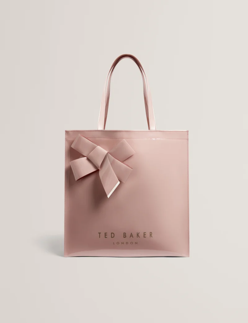 NICONNA Bow Detail Large Icon Bag