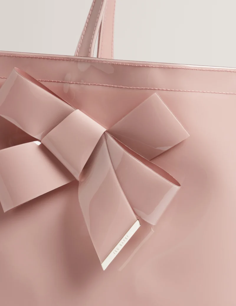 NICONNA Bow Detail Large Icon Bag