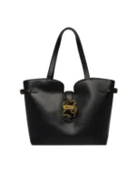 Shopping structured shoulder bag