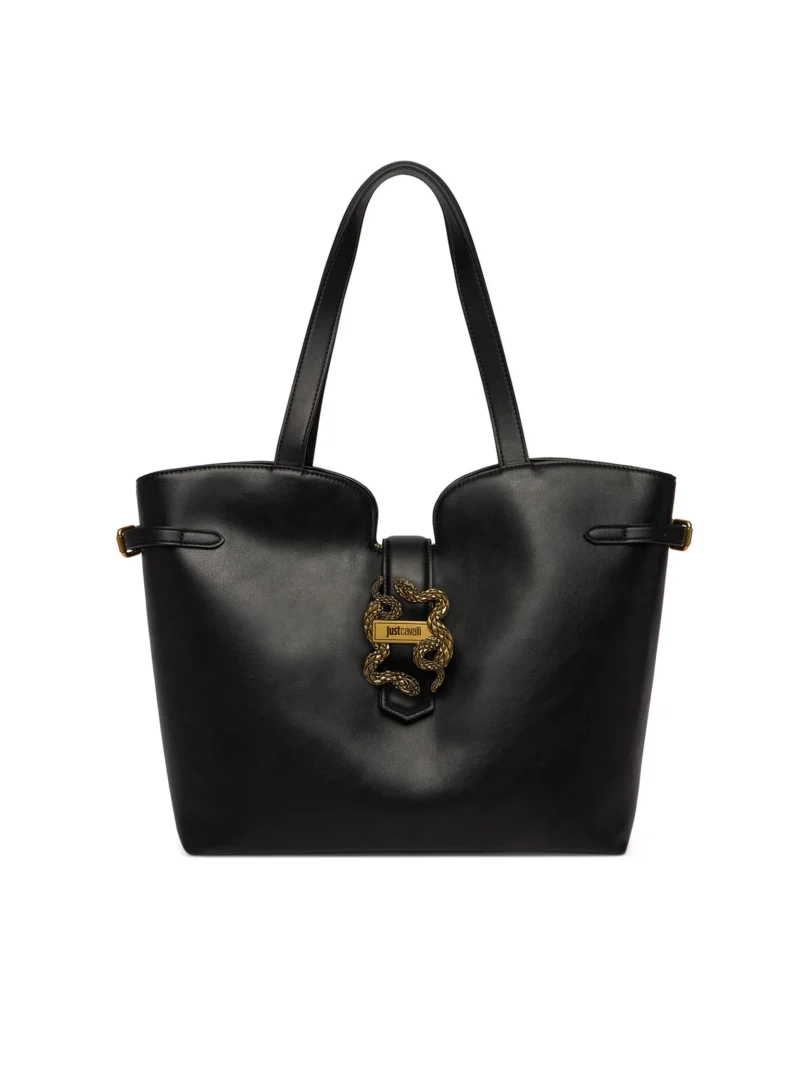 Shopping structured shoulder bag