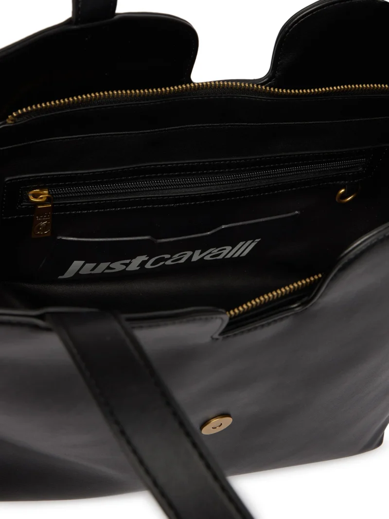 Shopping structured shoulder bag