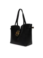 Shopping structured shoulder bag