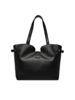 Shopping structured shoulder bag