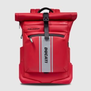 Roll top backpack for laptop "Piquadro x Ducati"