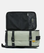 ECO COATED Travel backpack with double compartment