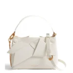 SSANSA Knot Bow Mini Top Handle Bag