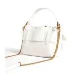 SSANSA Knot Bow Mini Top Handle Bag