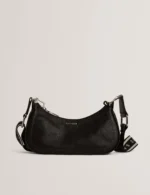 LAARNA Webbing Small Leather Shoulder Bag