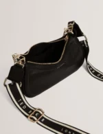 LAARNA Webbing Small Leather Shoulder Bag